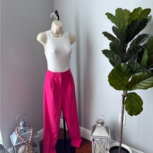 Express Fuchsia Ankle Pants